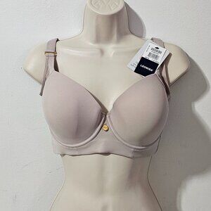 Leonisa High Profile Back Smoothing Full Coverage Bra - Nude - Size 36DD - 11970